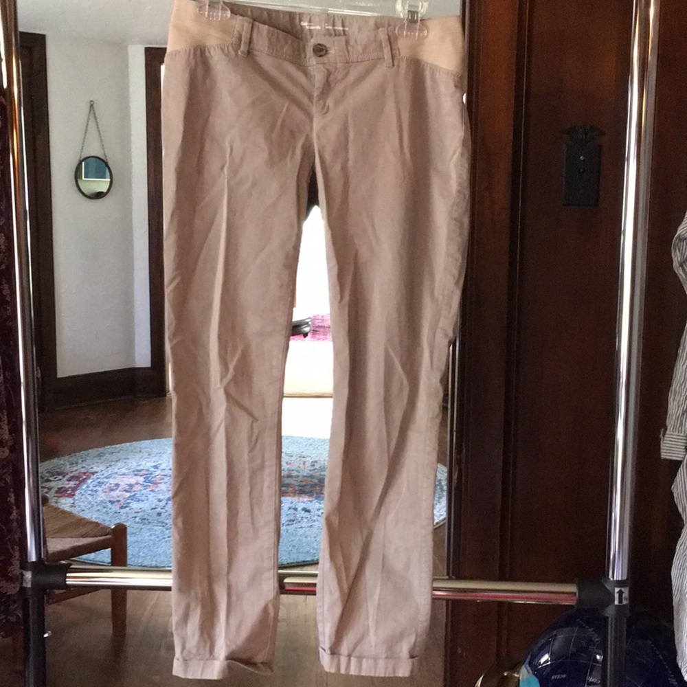 Maternity chinos